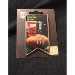 NFL Super Bowl 53 collector's Pin